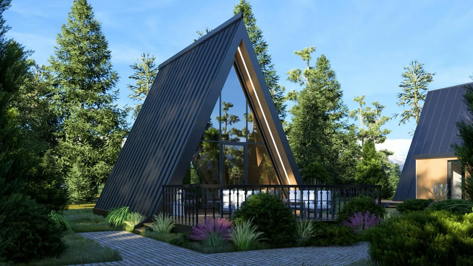 TIMBERON Alpine S — A-frame къща в гората